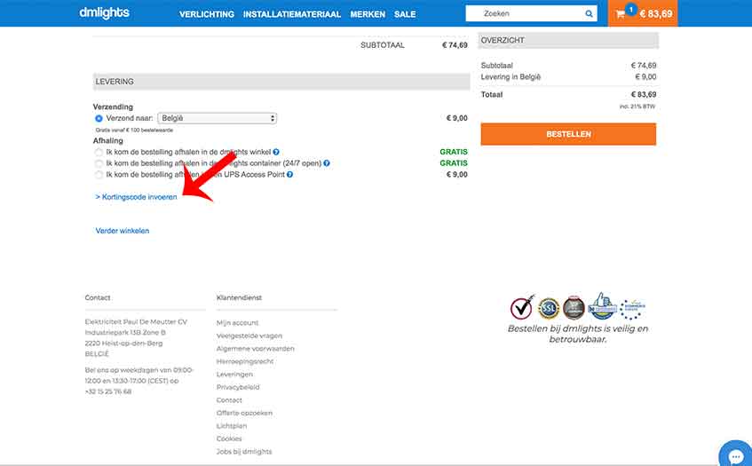 hoe een dmlights kortingscode toevoegen.jpg