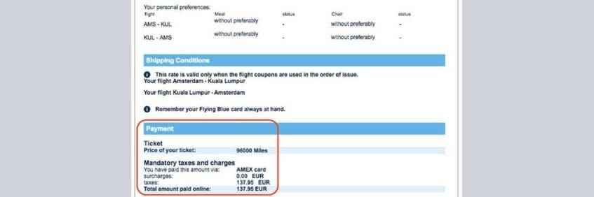 Airmiles American Express