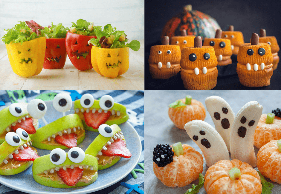 Halloween pompoen, hapjes, cupcakes