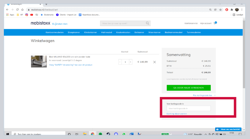 hoe gebruik een mobistoxx kortingscode