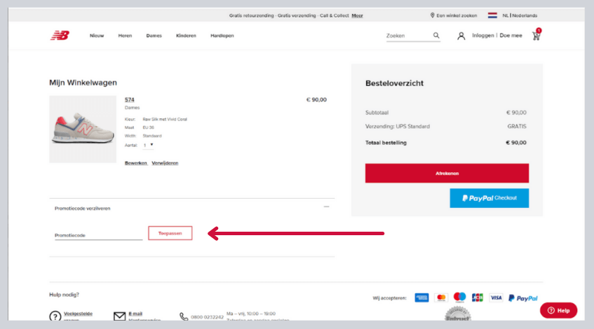 Droogte verslag doen van skelet 10% New Balance 𝗞𝗼𝗿𝘁𝗶𝗻𝗴𝘀𝗰𝗼𝗱𝗲 & Korting - Februari 2023